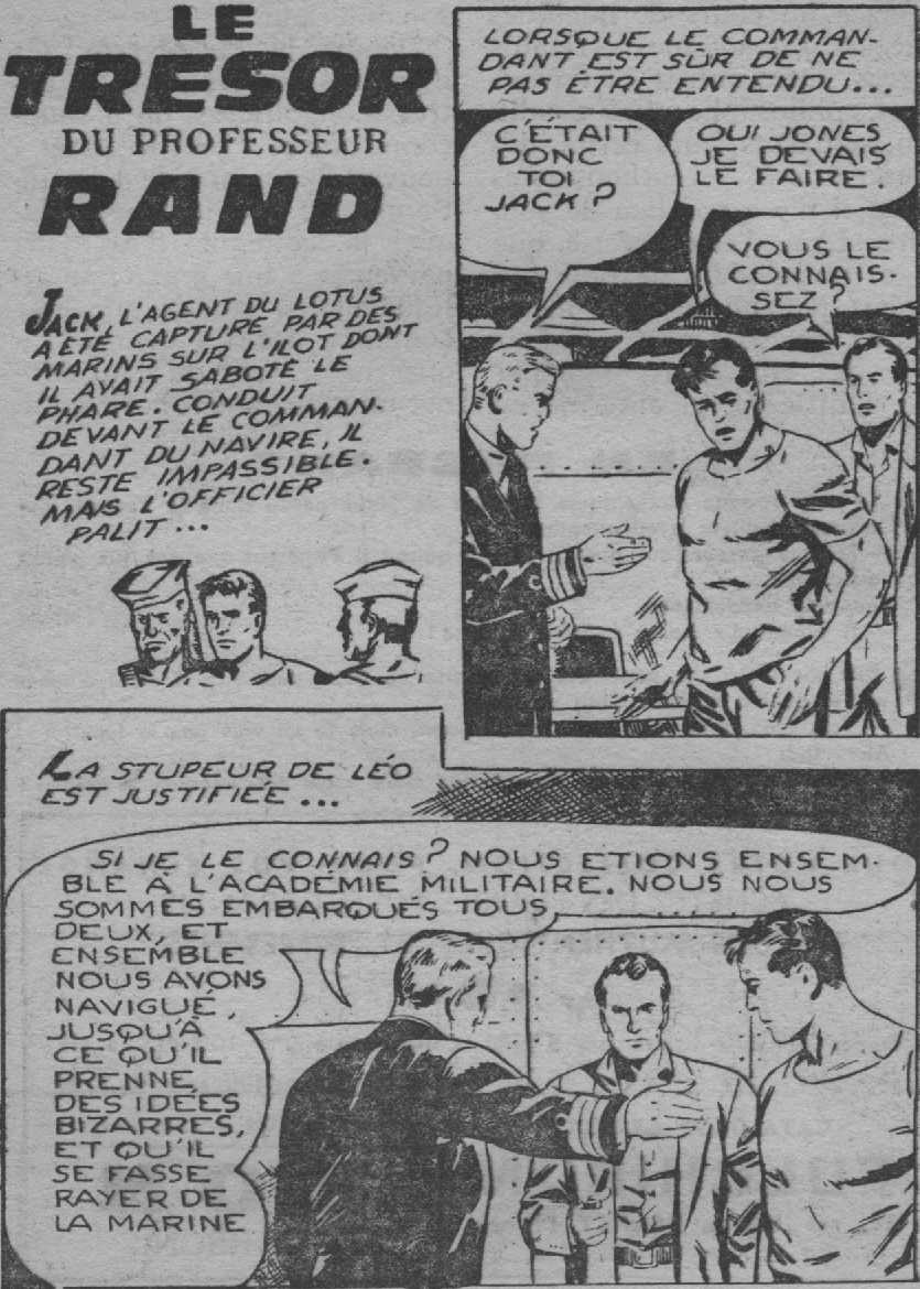 Scan de l'épisode Le Trésor du Professeur Rand